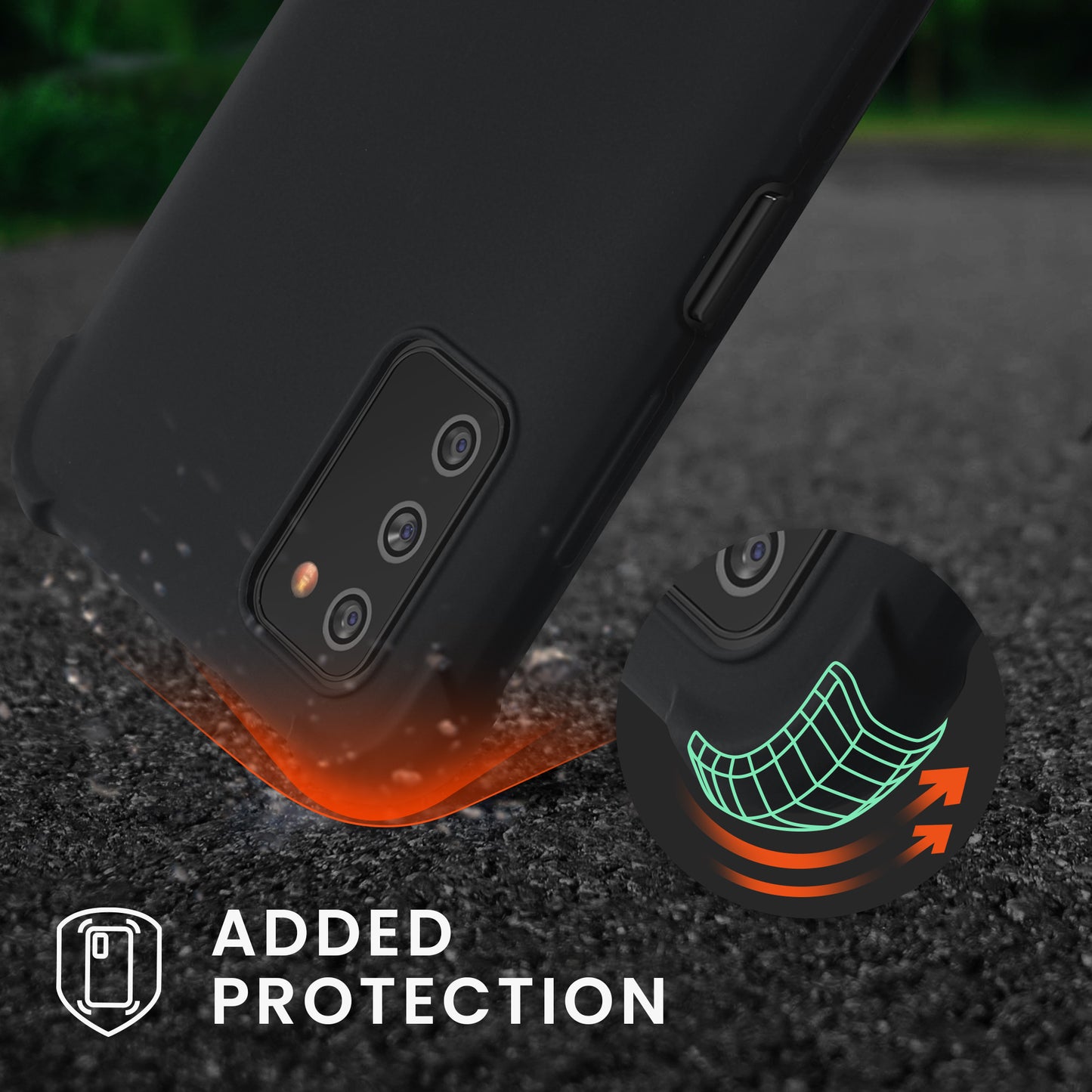 Case compatible with Samsung Galaxy A03s