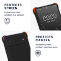 kwmobile Necklace Case compatible with Google Pixel 6a - Cover with Lanyard - Silicone Protective Case
