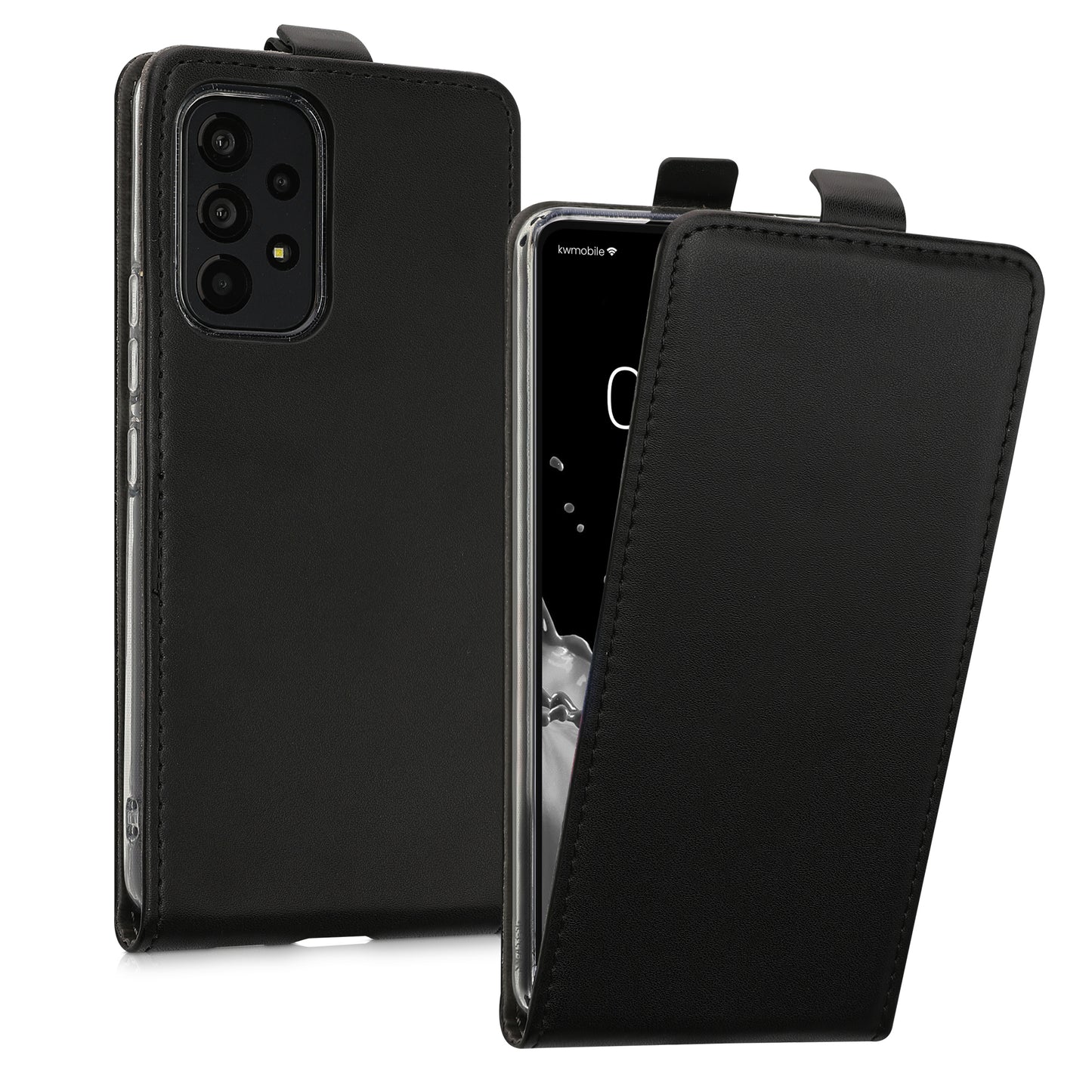 kwmobile Protective Case compatible with Samsung Galaxy A53 5G - Phone Case - Flip Case Phone Cover
