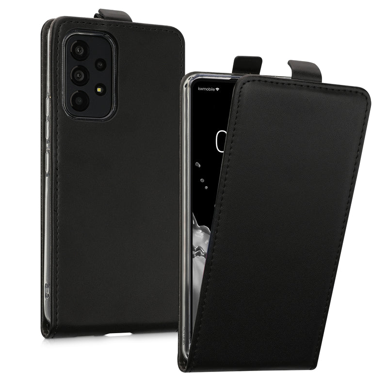 kwmobile Protective Case compatible with Samsung Galaxy A53 5G - Phone Case - Flip Case Phone Cover