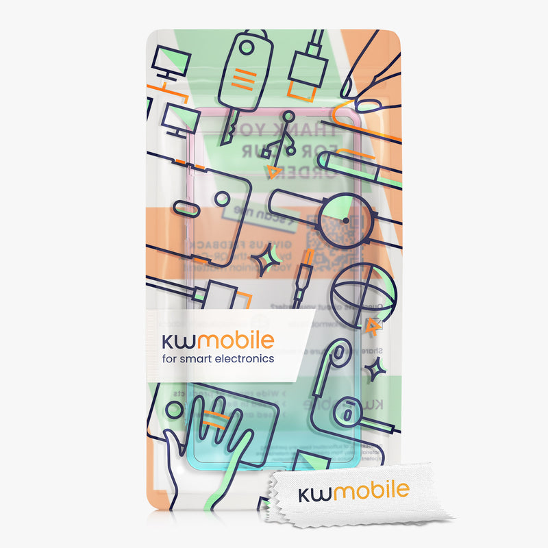 kwmobile Case Compatible with Google Pixel 6a - Phone Cover - Transparent
