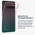 kwmobile Case Compatible with Google Pixel 6a - Phone Cover - Transparent