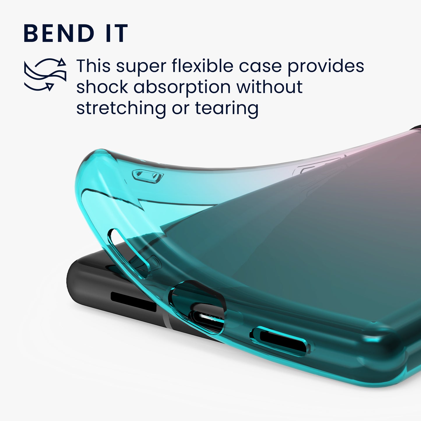 kwmobile Case Compatible with Google Pixel 6a - Phone Cover - Transparent