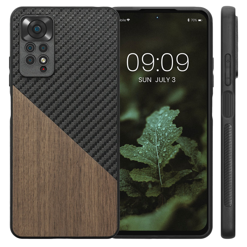 kwmobile Case Compatible with Xiaomi Redmi Note 11 Pro / Note 11 Pro (5G) / Note 12 Pro (4G) - Phone Case - Phone Protective Cover - Smartphone Cover