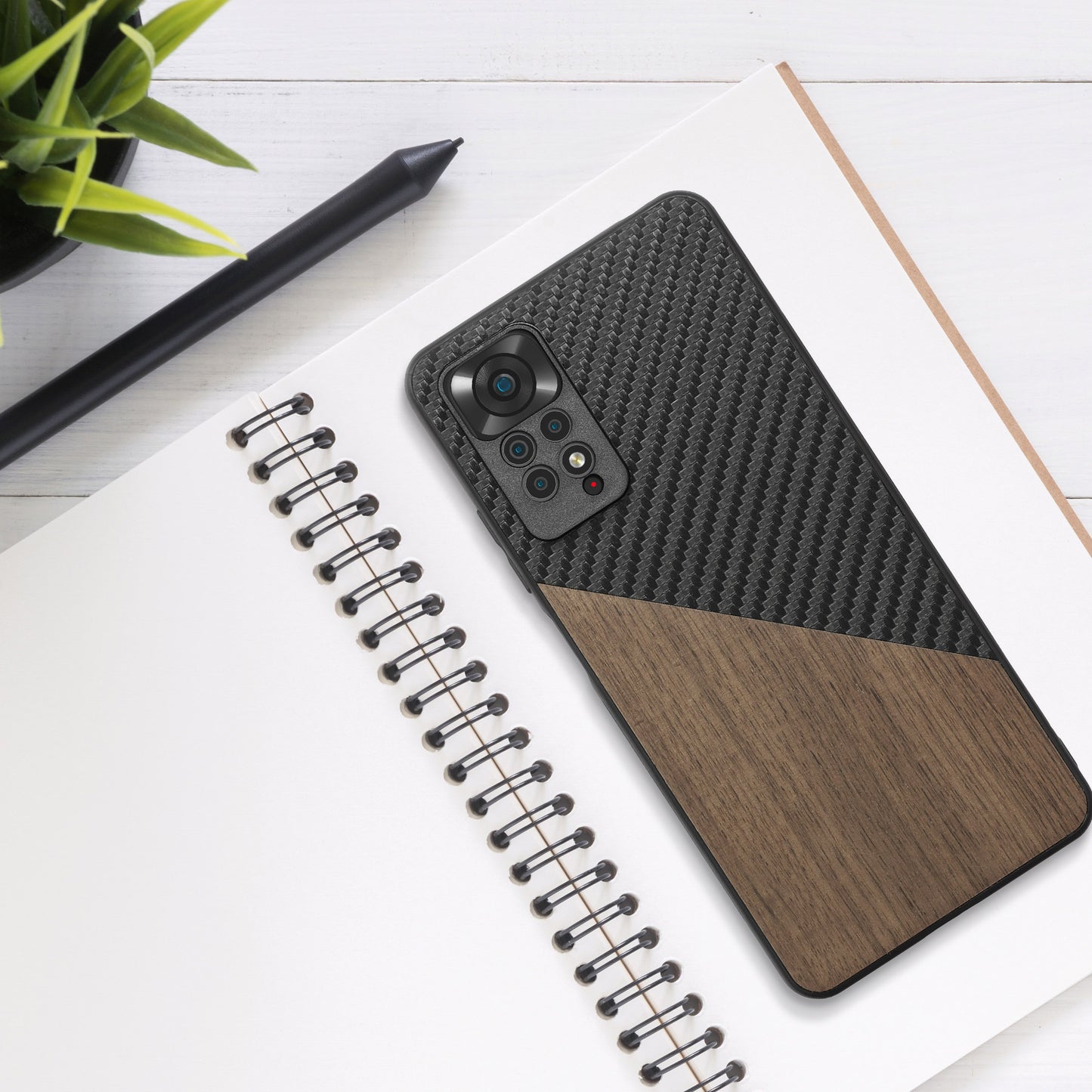 kwmobile Case Compatible with Xiaomi Redmi Note 11 Pro / Note 11 Pro (5G) / Note 12 Pro (4G) - Phone Case - Phone Protective Cover - Smartphone Cover