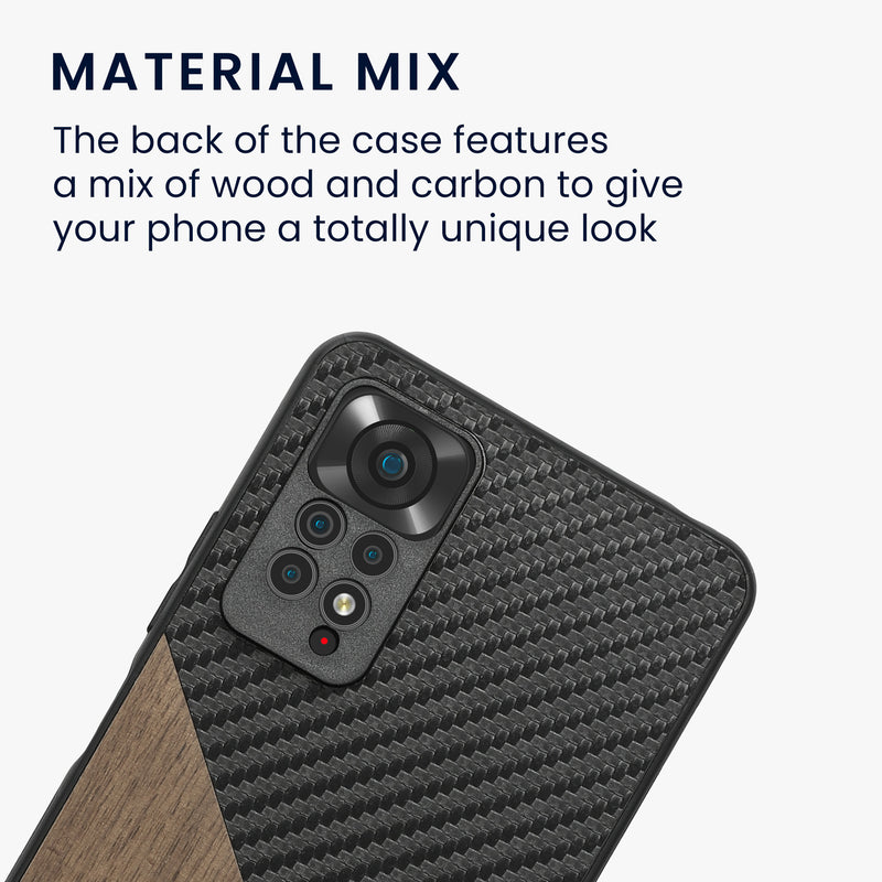 kwmobile Case Compatible with Xiaomi Redmi Note 11 Pro / Note 11 Pro (5G) / Note 12 Pro (4G) - Phone Case - Phone Protective Cover - Smartphone Cover