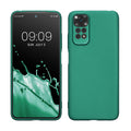 kwmobile Phone Case for Xiaomi Redmi Note 11 / Note 11S - Soft Silicone Metallic Shimmering Case - Protective Cover