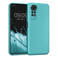 kwmobile Phone Case for Xiaomi Redmi Note 11 / Note 11S - Soft Silicone Metallic Shimmering Case - Protective Cover