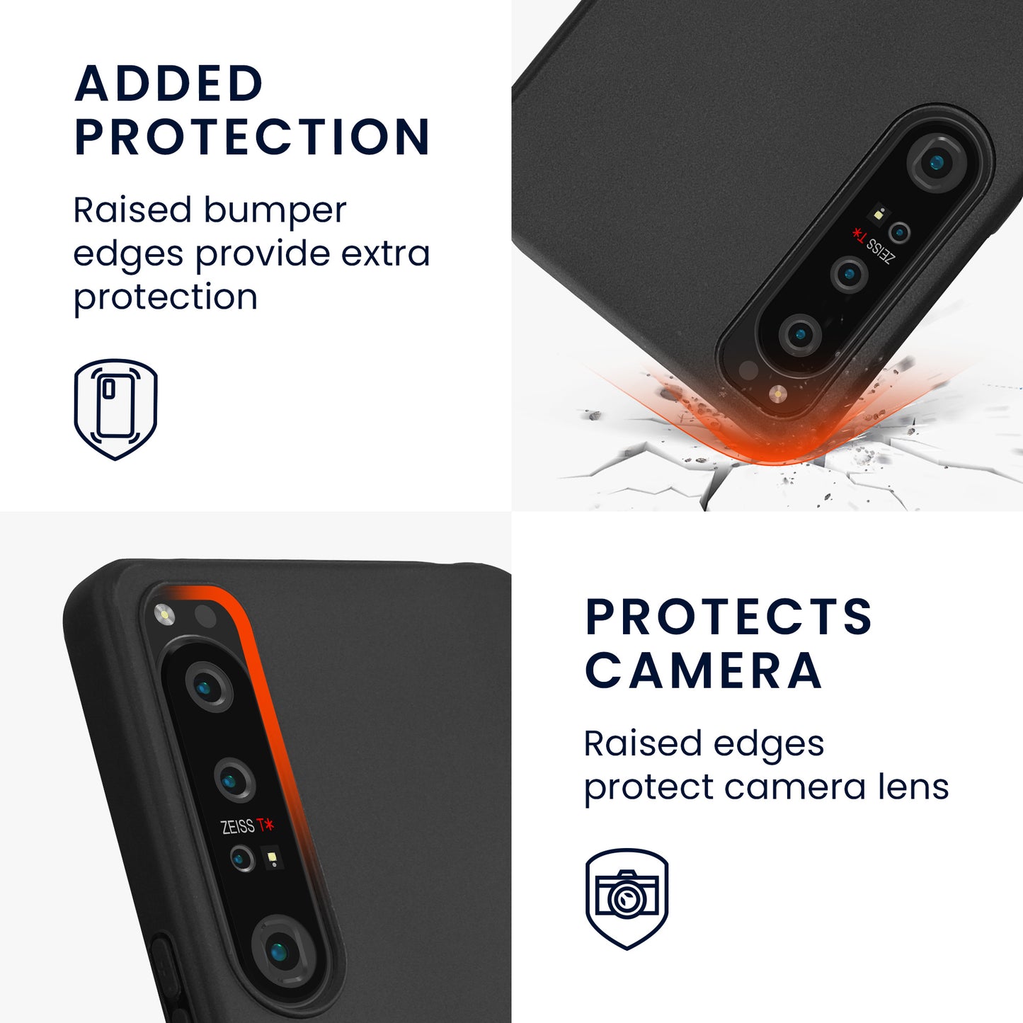 kwmobile Phone Case for Sony Xperia 1 IV
