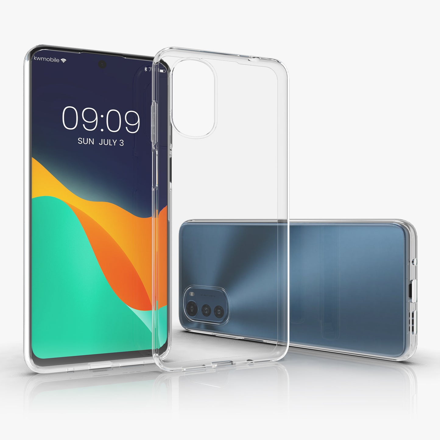 kwmobile Case Compatible with Motorola Moto E32 Phone Case
