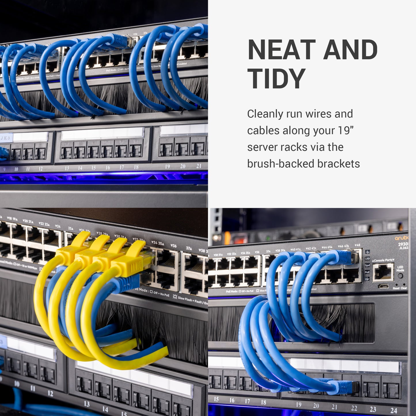 3x 19-inch Server Rack Cover