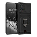 kwmobile Phone Case Compatible with Xiaomi Redmi Note 11 Pro / Note 11 Pro (5G) / Note 12 Pro (4G) - Soft Case with Camera Protection - Card Slot