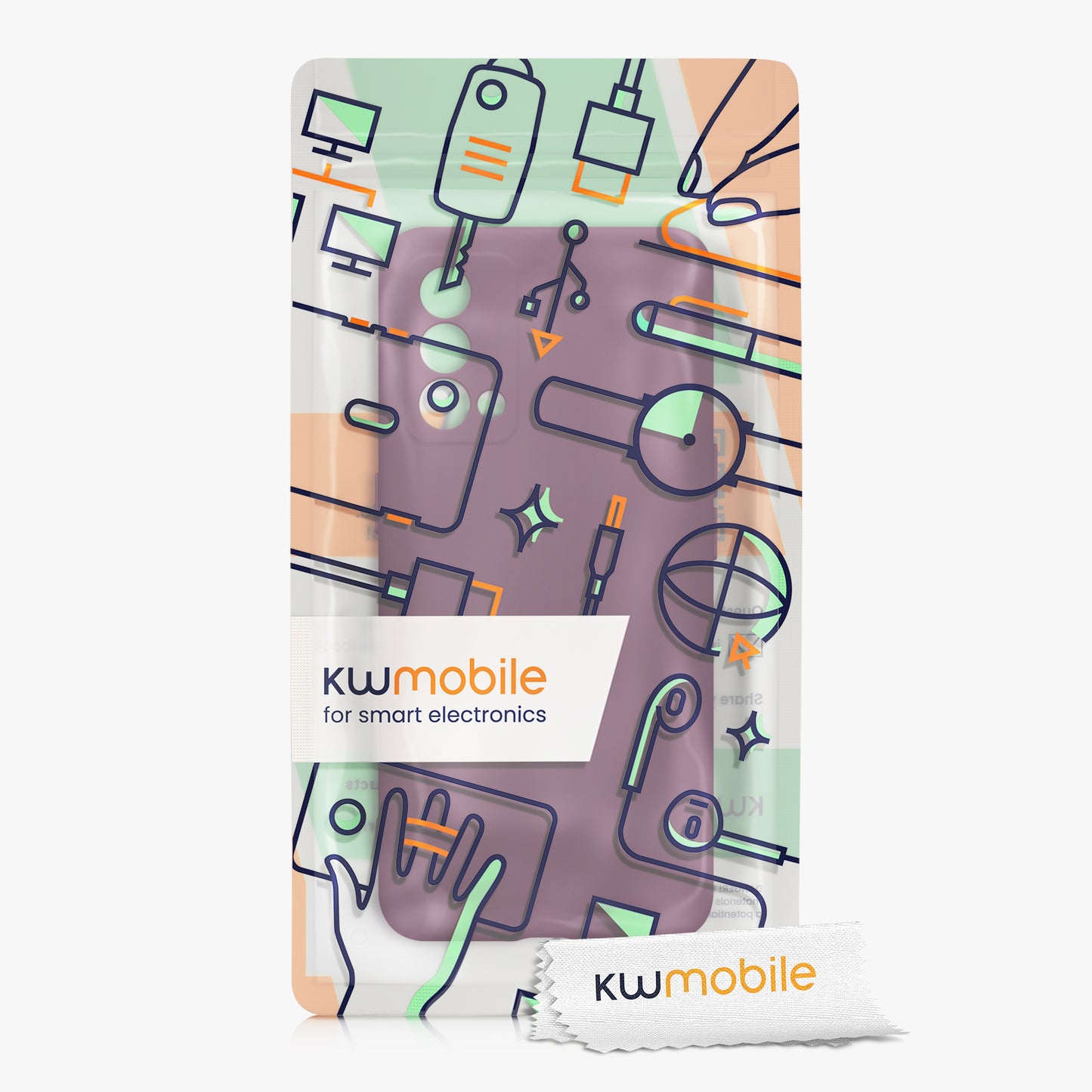 kwmobile Slim Case Compatible with Realme GT Master Edition Case - Silicone Phone Cover
