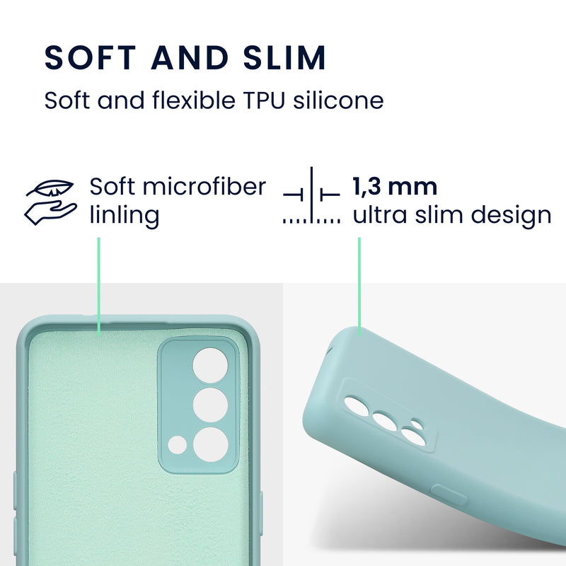 kwmobile Slim Case Compatible with Realme GT Master Edition Case - Silicone Phone Cover