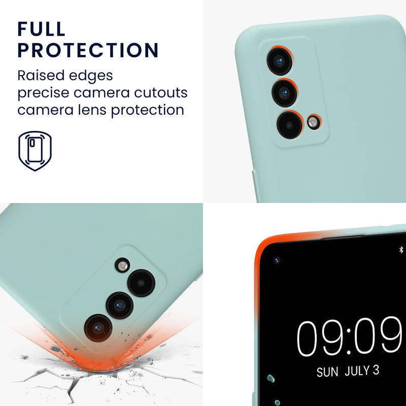 kwmobile Slim Case Compatible with Realme GT Master Edition Case - Silicone Phone Cover