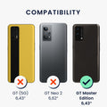 kwmobile Slim Case Compatible with Realme GT Master Edition Case - Silicone Phone Cover