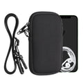 kwmobile Phone Pouch for Smartphones - Phone Bag with Lanyard 15.2 x 8.3 cm Inner Dimensions