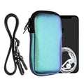 kwmobile Phone Pouch for Smartphones - Phone Bag with Lanyard 15.2 x 8.3 cm Inner Dimensions