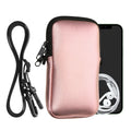 kwmobile Phone Pouch for Smartphones - Phone Bag with Lanyard 15.2 x 8.3 cm Inner Dimensions