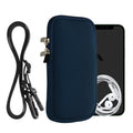 kwmobile Phone Pouch for Smartphones - Phone Bag with Lanyard 15.2 x 8.3 cm Inner Dimensions