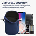 kwmobile Phone Pouch for Smartphones - Phone Bag with Lanyard 15.2 x 8.3 cm Inner Dimensions