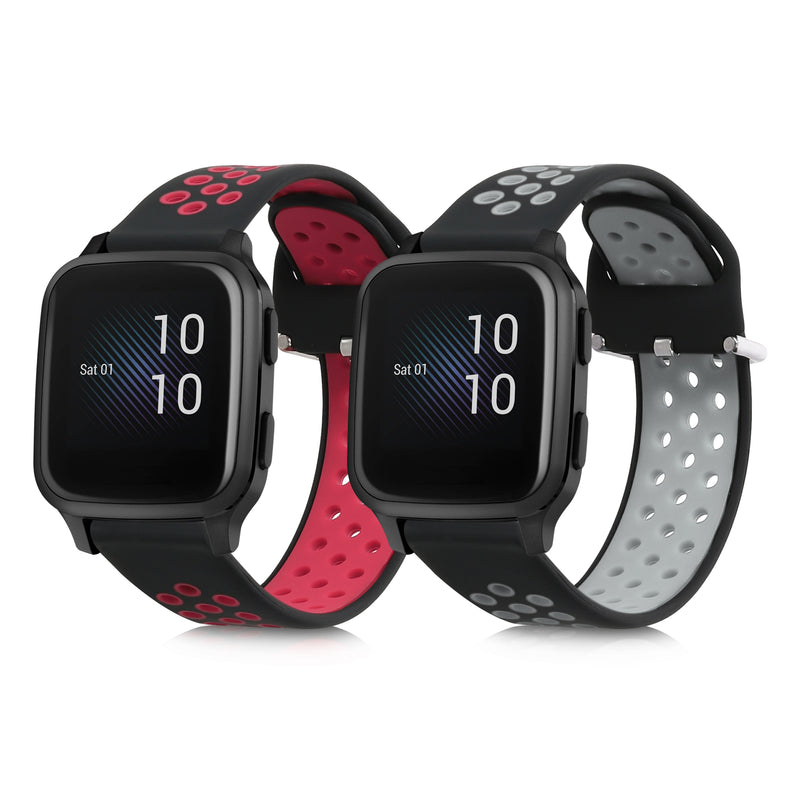 kwmobile Watch Strap for Garmin Venu Sq Music / Sq Strap Fitness Tracker Band Set Replacement Strap Smartwatch