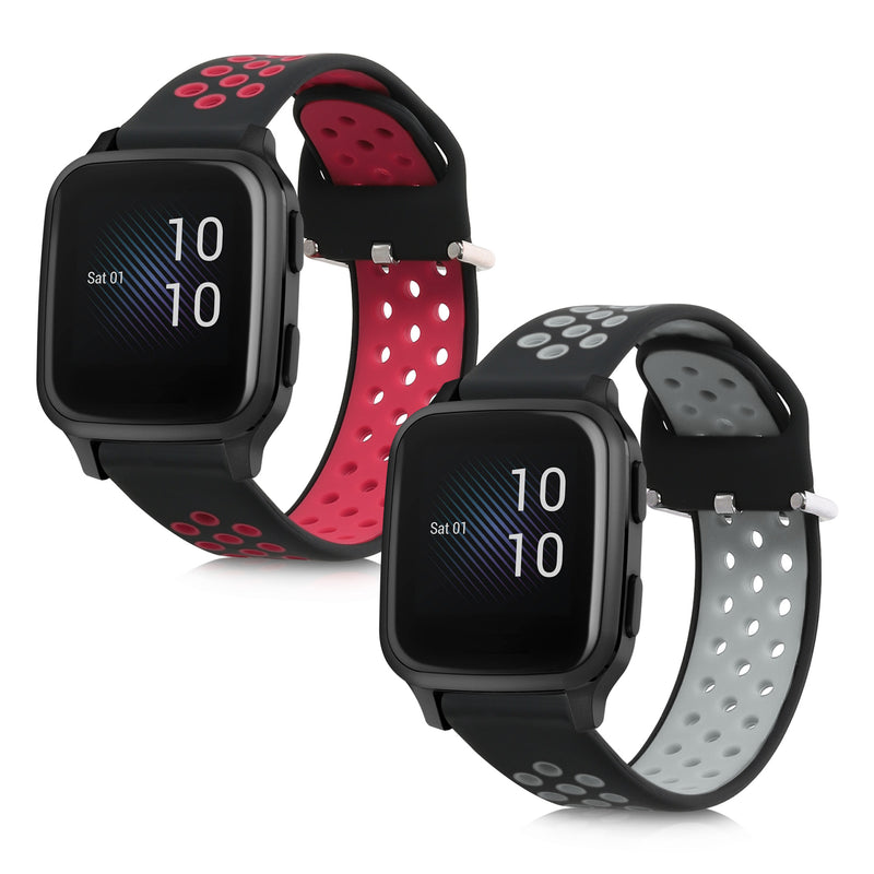 kwmobile Watch Strap for Garmin Venu Sq Music / Sq Strap Fitness Tracker Band Set Replacement Strap Smartwatch