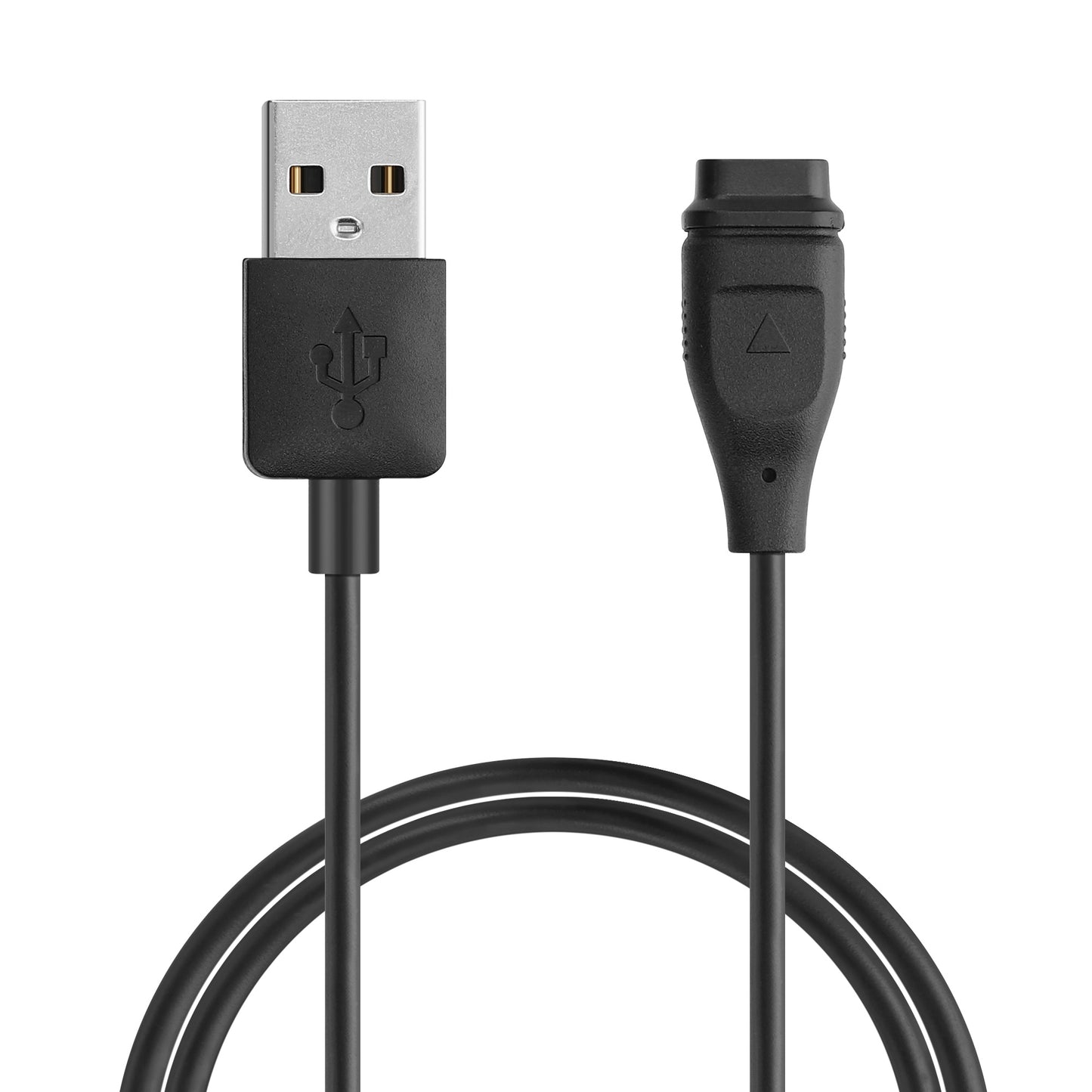 kwmobile kompatibel für COROS PACE 2 / PACE 3 / APEX / APEX Pro / APEX 2 / VERTIX USB Ladekabel - Charger für Smart Watch - Fitnesstracker Ersatzkabel Schwarz  