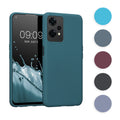 kwmobile Hülle kompatibel mit OnePlus Nord CE 2 Lite 5G Hülle - weiches TPU Silikon Case - Cover geeignet für kabelloses Laden - Petrol Petrol  