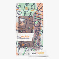 kwmobile Necklace Case compatible with OnePlus Nord 2T 5G Case - Cover with Lanyard - Silicone Protective Case