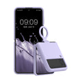 kwmobile Soft Flip Case Compatible with Samsung Galaxy Z Flip4 - Cover for Foldable Phone - Phone Case