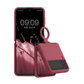 kwmobile Soft Flip Case Compatible with Samsung Galaxy Z Flip4 - Cover for Foldable Phone - Phone Case