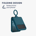 kwmobile Soft Flip Case Compatible with Samsung Galaxy Z Flip4 - Cover for Foldable Phone - Phone Case