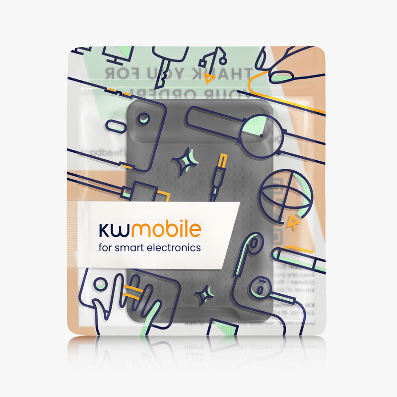 kwmobile Card Holder compatible with Apple iPhone Series - Magnetic Card Slot Holder - Phone Card Case compatible with MagSafe