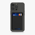 kwmobile Card Holder compatible with Apple iPhone Series - Magnetic Card Slot Holder - Phone Card Case compatible with MagSafe