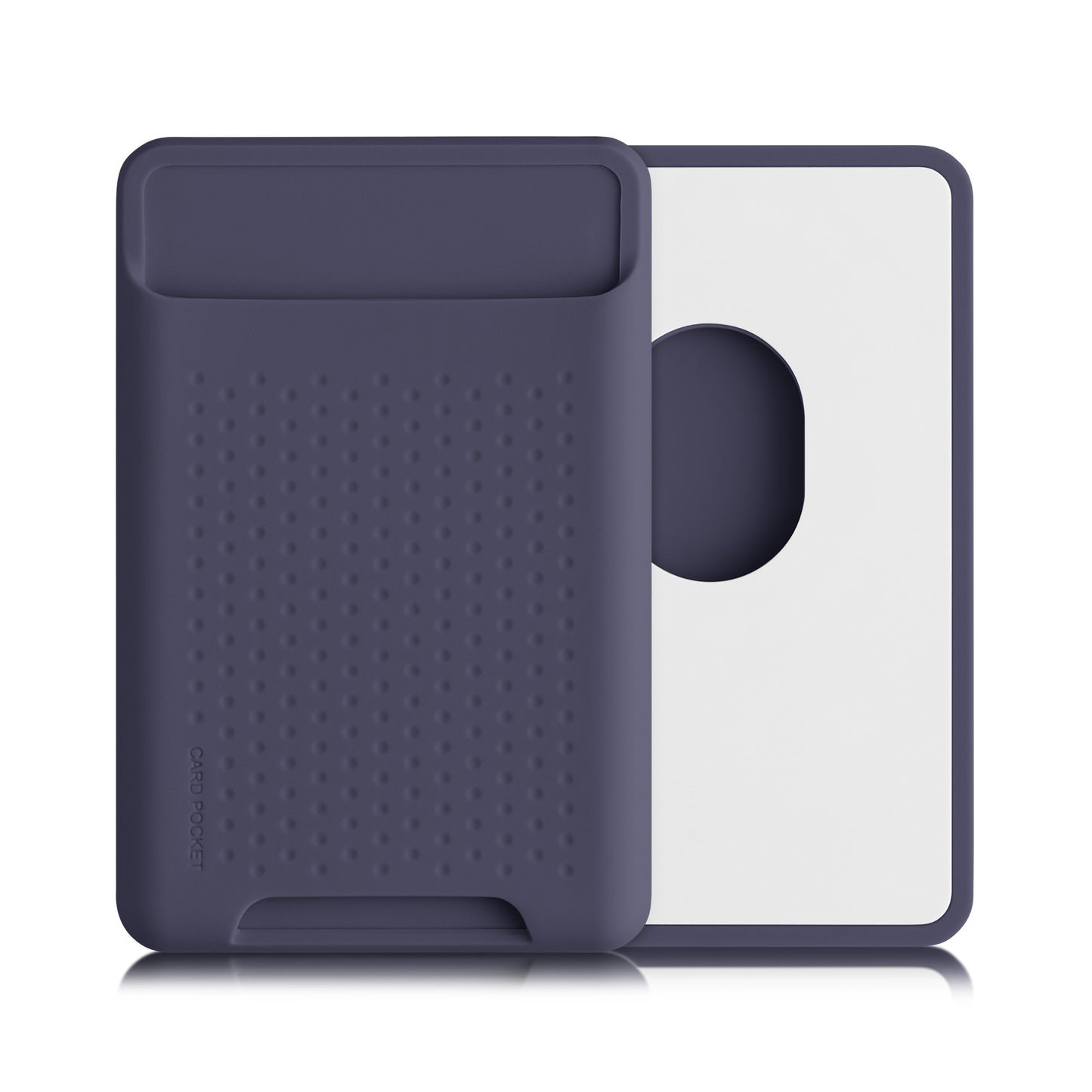 kwmobile Card Holder compatible with Apple iPhone Series - Magnetic Card Slot Holder - Phone Card Case compatible with MagSafe