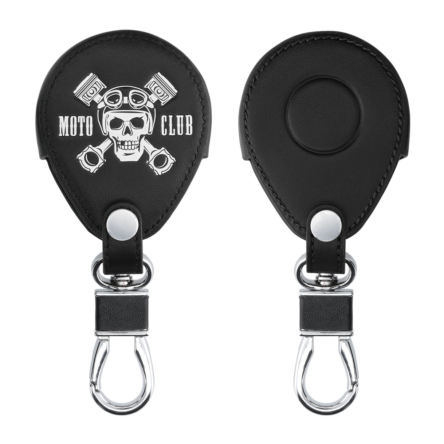kwmobile Car Key Cover Compatible with Harley Davidson Motorcycle Key - Protective Case Retro USA Flag