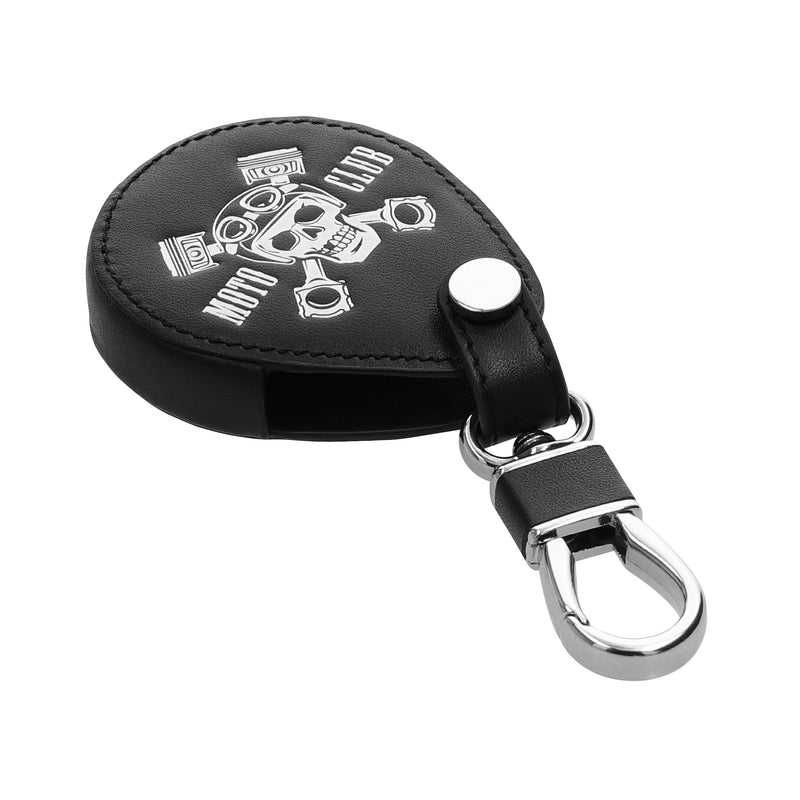 kwmobile Car Key Cover Compatible with Harley Davidson Motorcycle Key - Protective Case Retro USA Flag