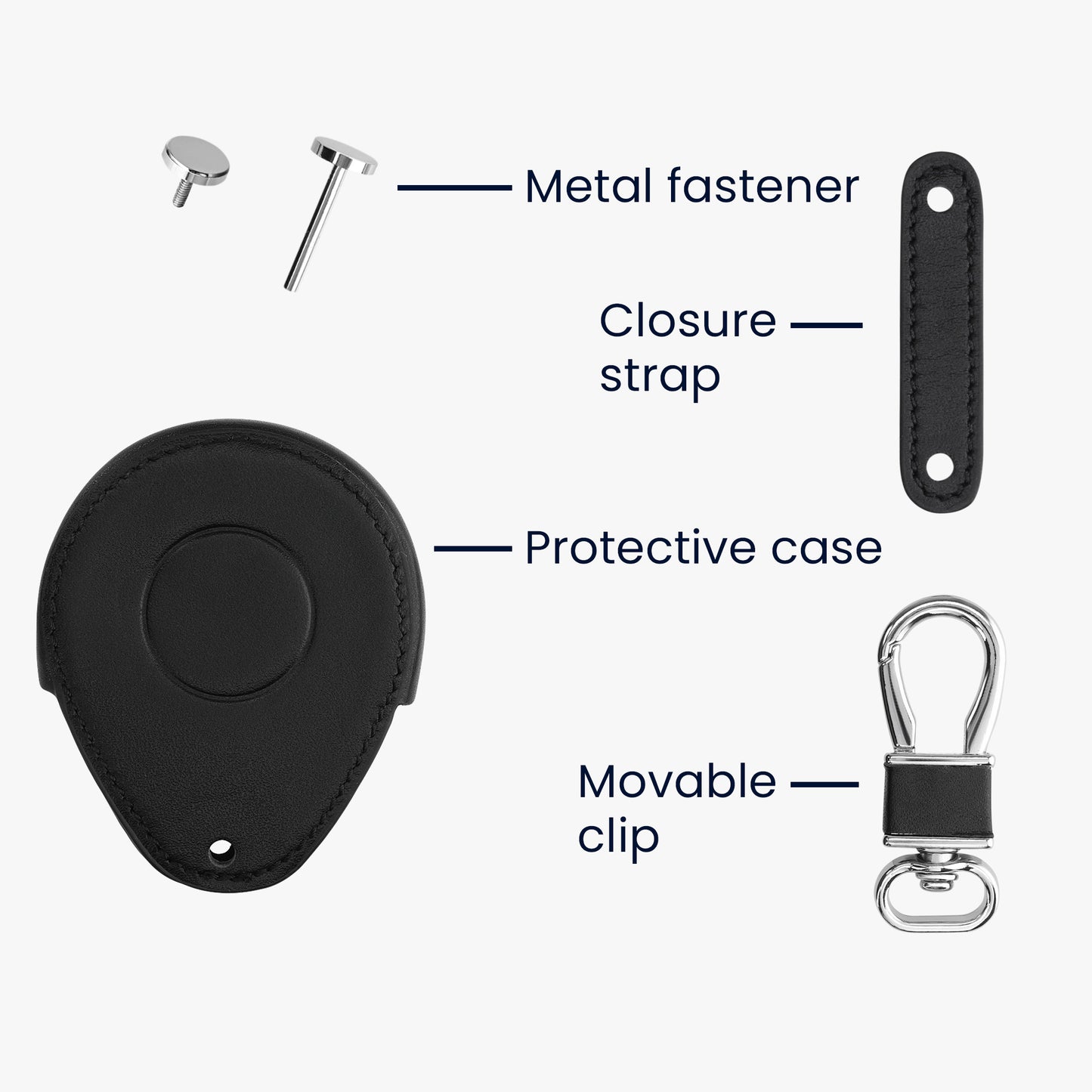 kwmobile Car Key Cover Compatible with Harley Davidson Motorcycle Key - Protective Case Retro USA Flag