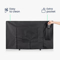 kwmobile 43" TV Cover Outdoor Television Screen Protector Weatherproof