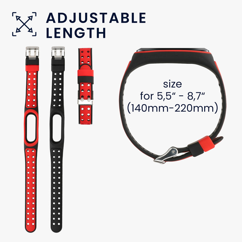 kwmobile Watch Strap for Xiaomi Mi Band 4 / Mi Band 3 Strap Fitness Tracker Band Set Replacement Band Smartwatch