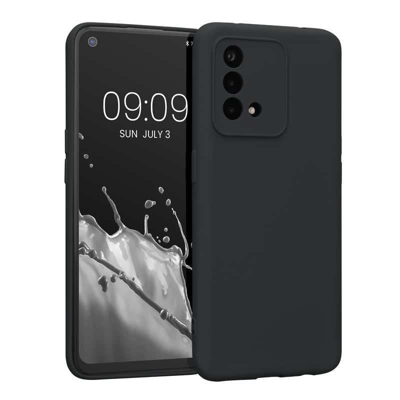 kwmobile Slim Case Compatible with Oppo A74 Cover - Silicone Phone Case