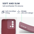 kwmobile Slim Case Compatible with Oppo A74 Cover - Silicone Phone Case