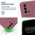 kwmobile Slim Case Compatible with Oppo A74 Cover - Silicone Phone Case