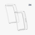 kwmobile Full-Body Display Cover Set for HONOR Band 7 / Band 6 / Huawei Band 7 / Band 6