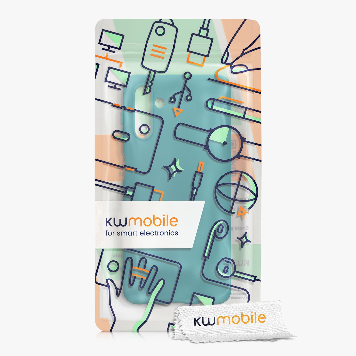 TPU case for Samsung Galaxy A13 5G in matte petrol