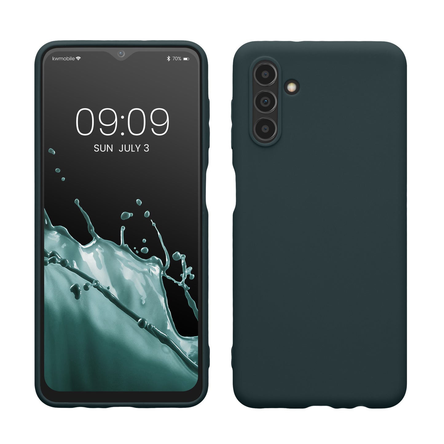 kwmobile Case for Samsung Galaxy A04s - Wireless Charging - Protective Cover