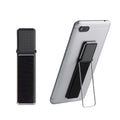 kwmobile Smartphone Finger Holder with Kickstand - Cell Phone Grip Holder Self-Adhesive - Compatible with Magnetic Car Mounts - for All Phone Models