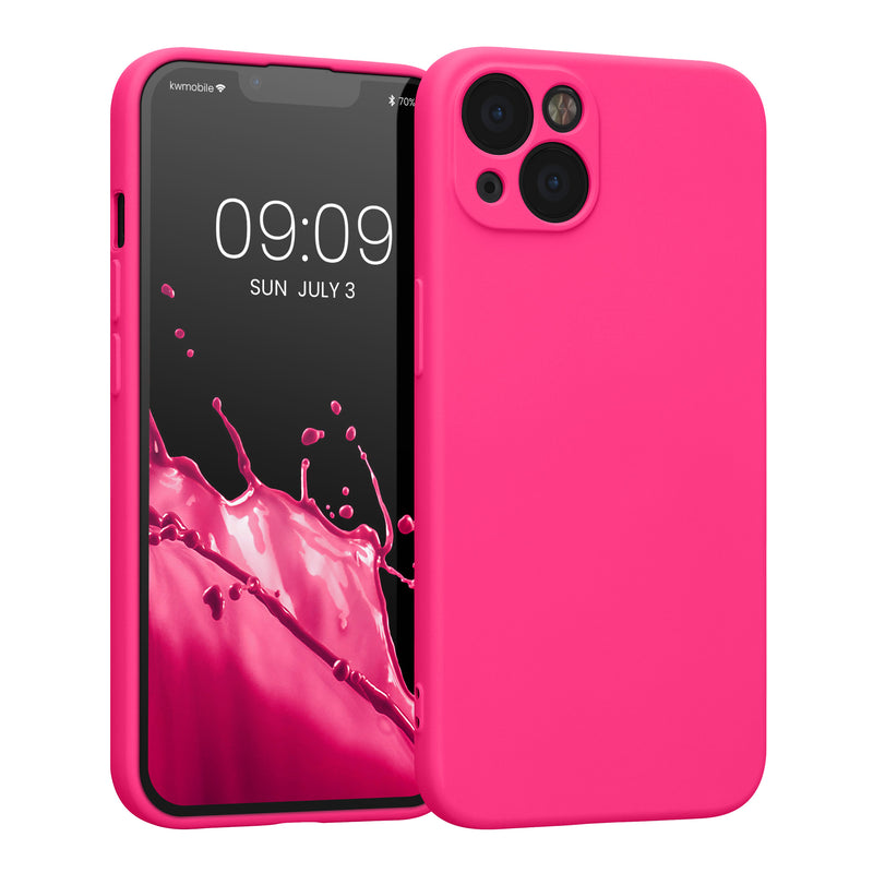 kwmobile Slim Case compatible with Apple iPhone 13 - Silicone Phone Cover