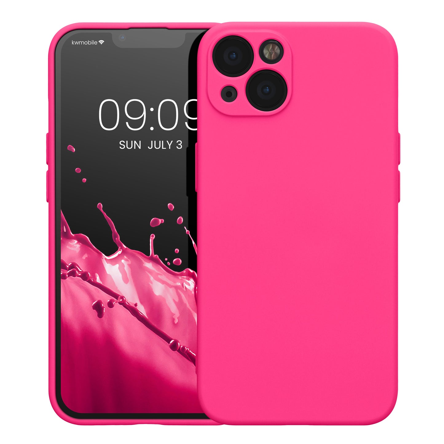 kwmobile Slim Case compatible with Apple iPhone 13 - Silicone Phone Cover